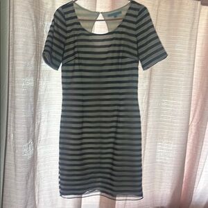 Antonio Melanie size 6                           Striped Black and White Dress